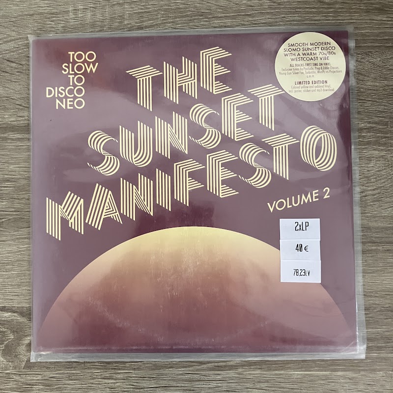 Various – The Sunset Manifesto (Too Slow To Disco Neo) (Volume 2)