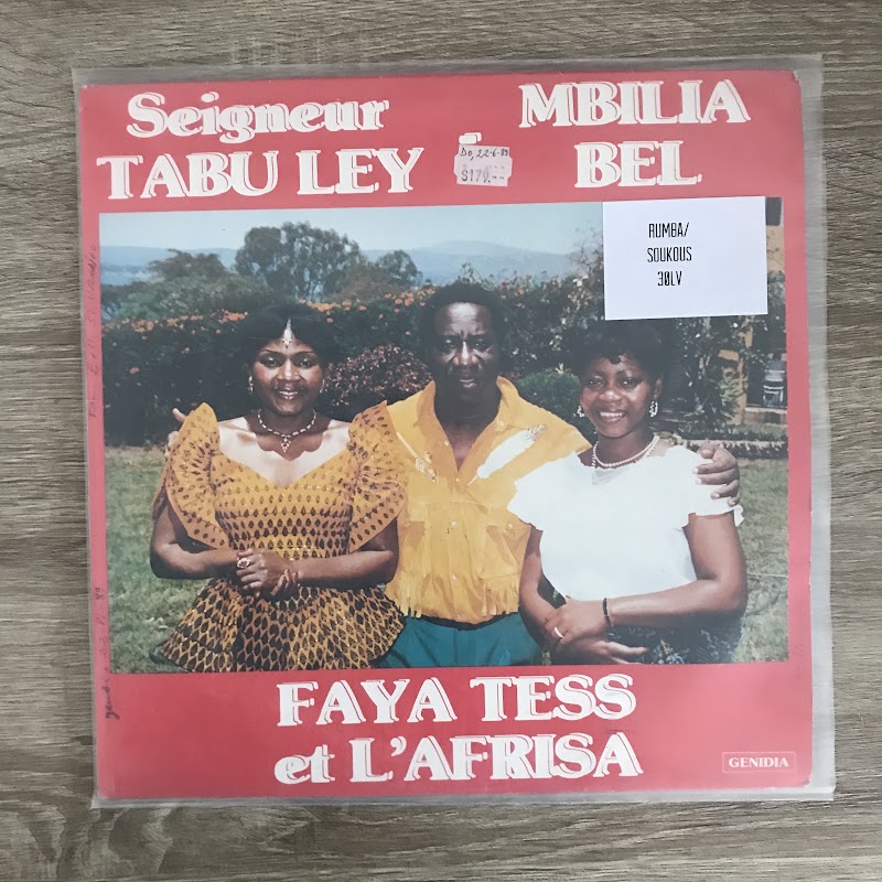 Seigneur Tabu Ley – Mbilia Bel, Faya Tess Et L'Afrisa
