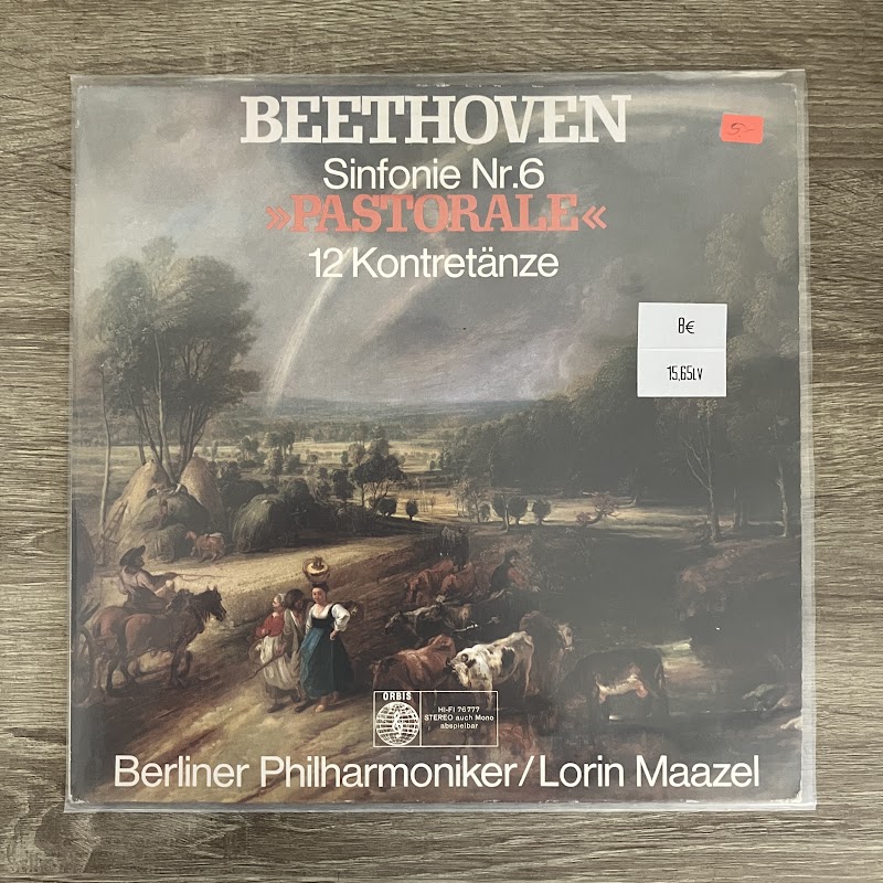 Beethoven, Berliner Philharmoniker  Lorin Maazel – Sinfonie Nr.6 Pastorale - 12 Kontretänze