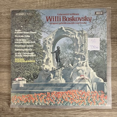 Willi Boskovsky  Wiener Philharmoniker – Galaconcert In Wenen, Willi Boskovsky Dirigeert Geliefde Muziek Van Strauss