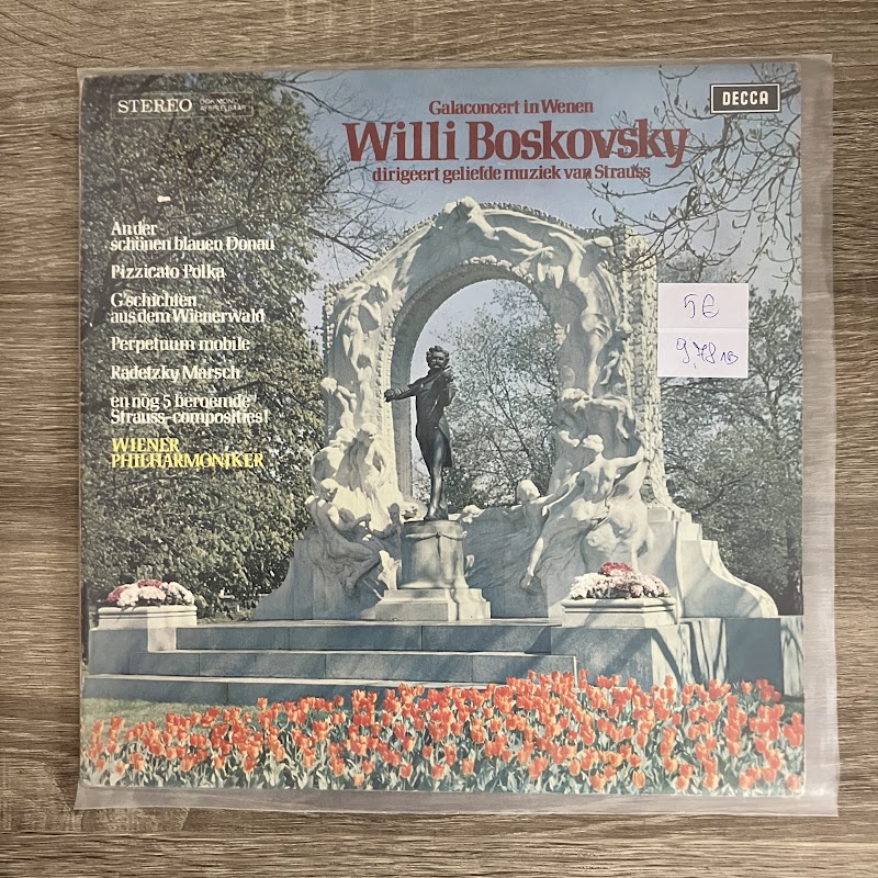 Willi Boskovsky  Wiener Philharmoniker – Galaconcert In Wenen, Willi Boskovsky Dirigeert Geliefde Muziek Van Strauss
