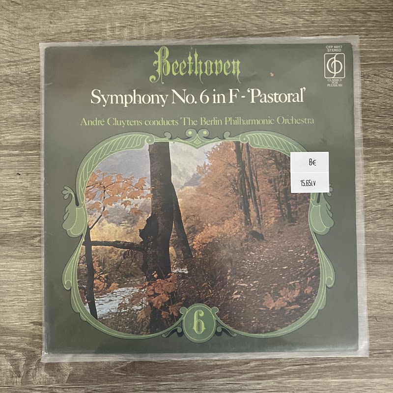 Beethoven, André Cluytens Conducts The Berlin Philharmonic Orchestra – Symphony No.6 In F - 'Pastoral'