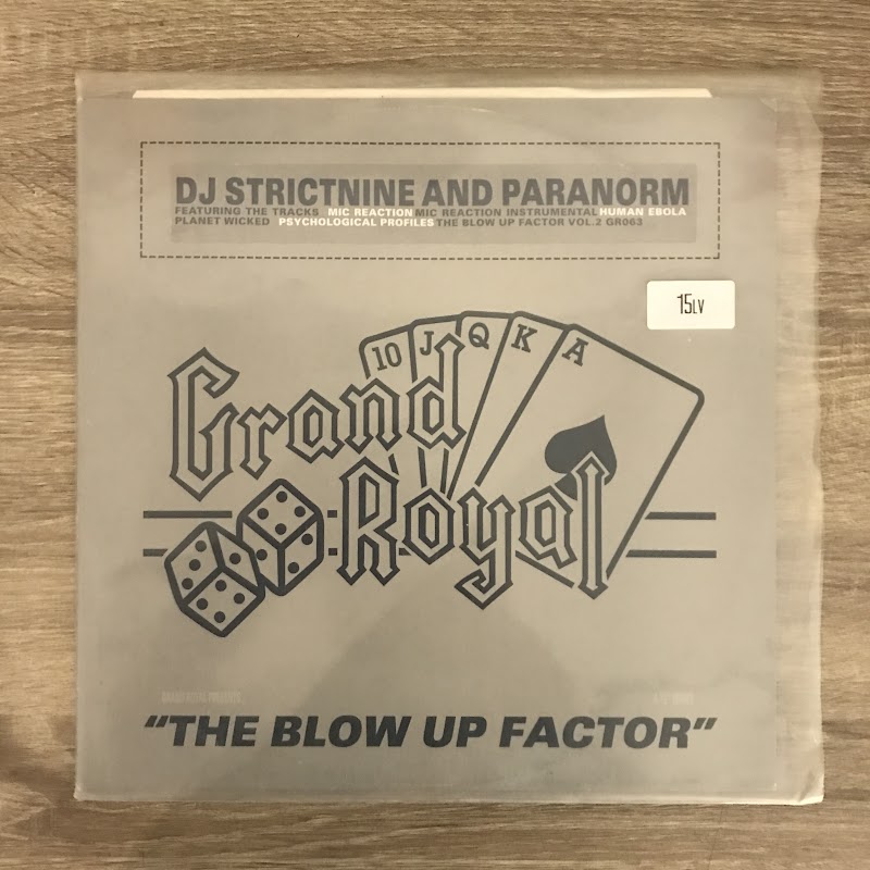 DJ Strictine and Paranorm – The Blow Up Factor