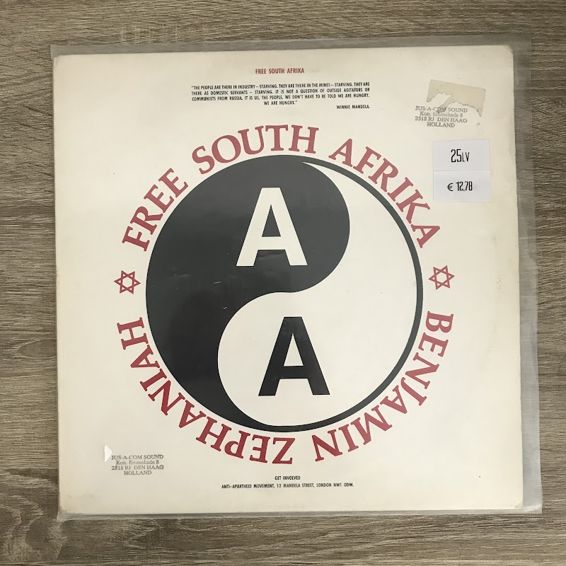 Benjamin Zephaniah – Free South Afrika