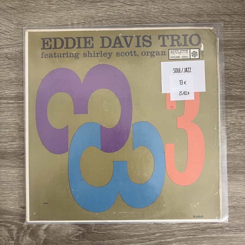 Eddie Davis Trio Featuring Shirley Scott – Eddie Davis Trio Featuring Shirley Scott, Organ