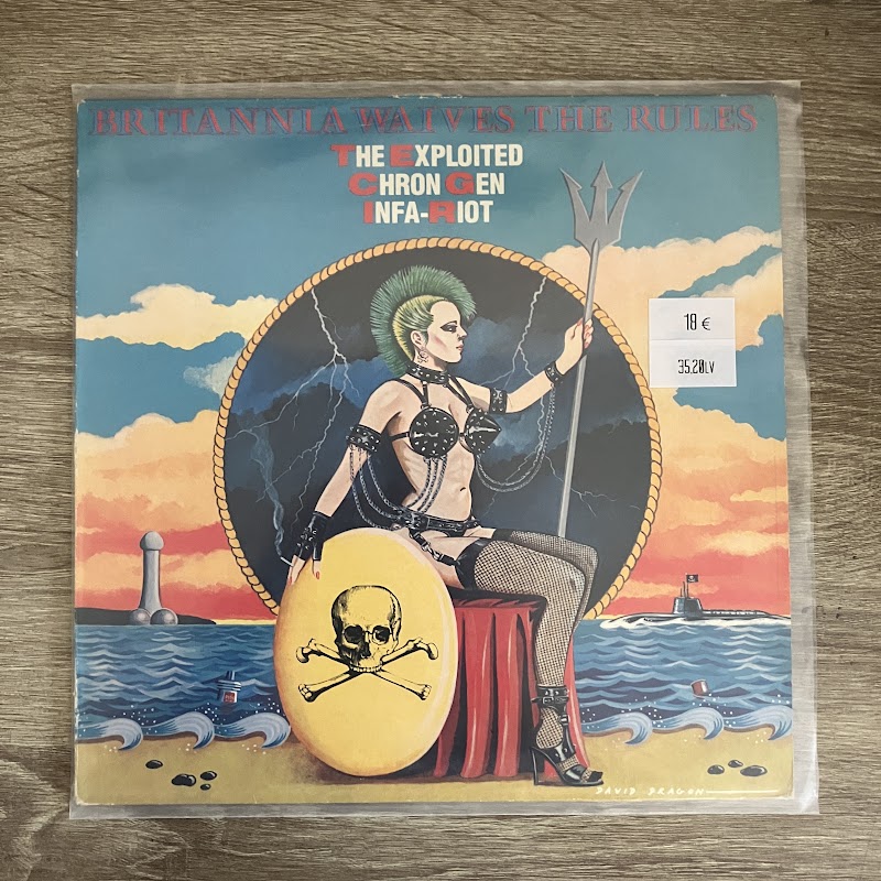 The Exploited  Chron Gen  Infa-Riot – Britannia Waives The Rules
