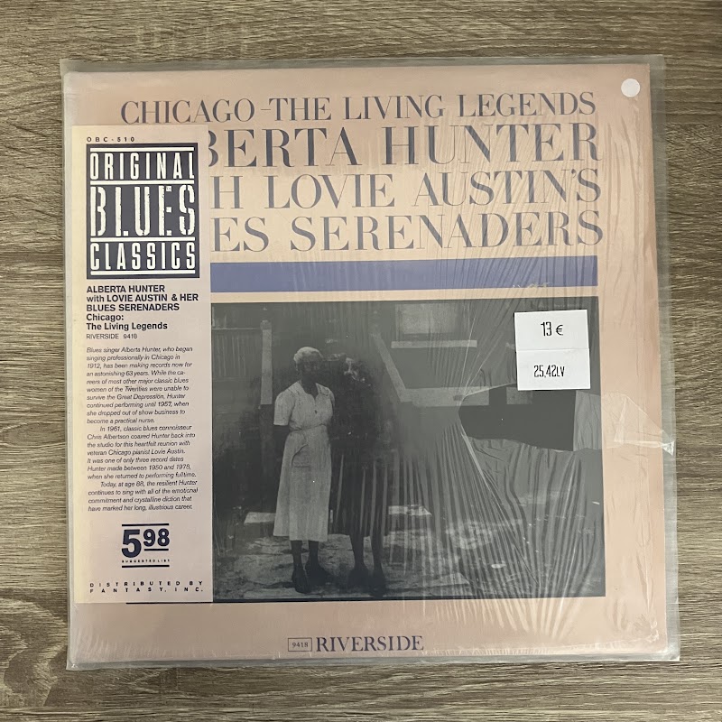 Alberta Hunter With Lovie Austin's Blues Serenaders – Chicago - The Living Legends