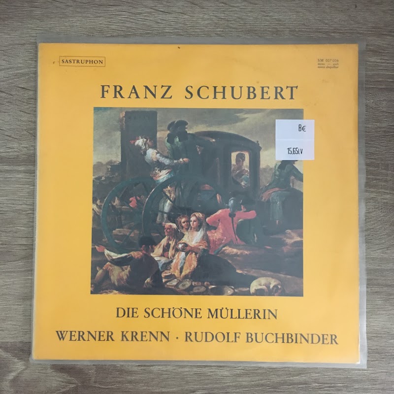 Franz Schubert  Werner Krenn, Rudolf Buchbinder – Die Schöne Müllerin