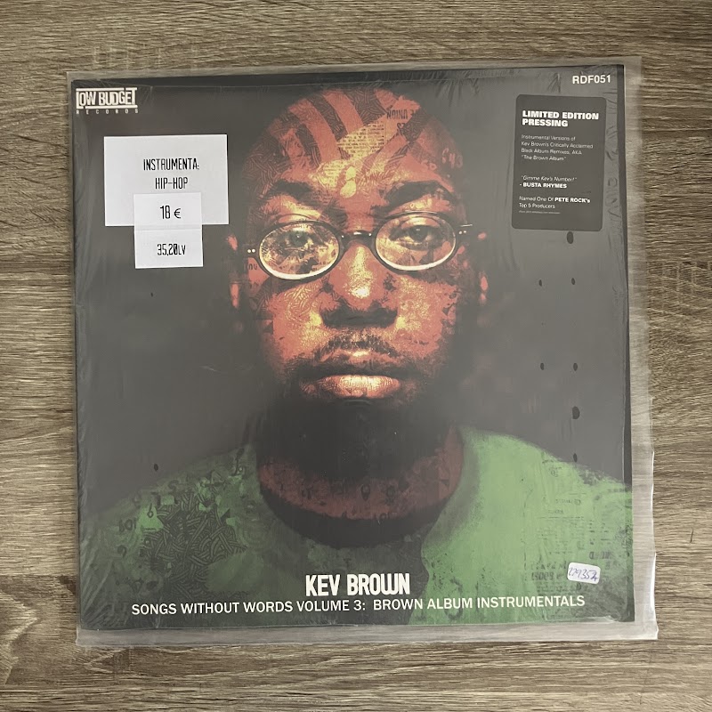 Kev Brown – Songs Without Words Volume 3 Brown Album Instrumentals