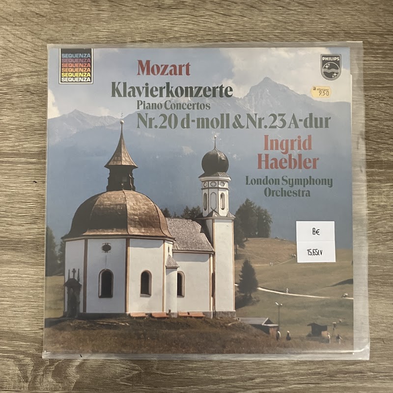Mozart, Ingrid Haebler, London Symphony Orchestra – Klavierkonzerte (Piano Concertos) Nr. 20 D-Moll & Nr. 23 A-Dur