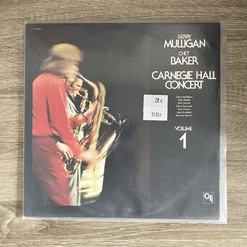 Gerry Mulligan  Chet Baker – Carnegie Hall Concert Volume 1