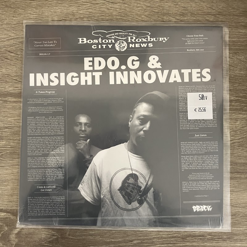 Edo G & The Insight Innovates – Edo G & The Insight Innovates