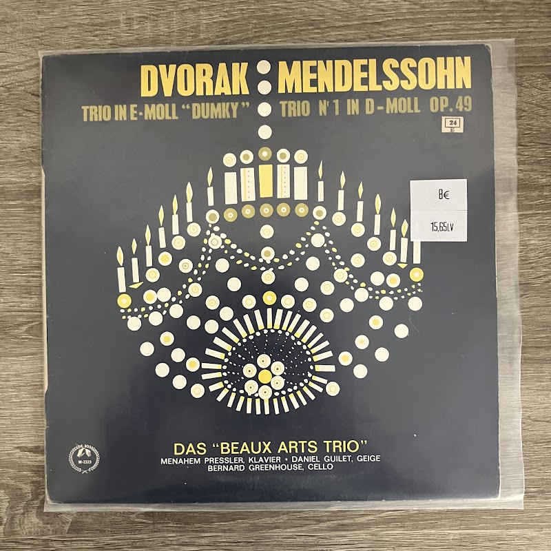 Dvorak, Mendelssohn – Beaux Arts Trio – Trio In E-Moll Dumky  Trio Nr. 1 In D-Moll Op. 49