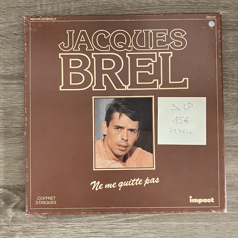 Jacques Brel – Ne Me Quitte Pas box set