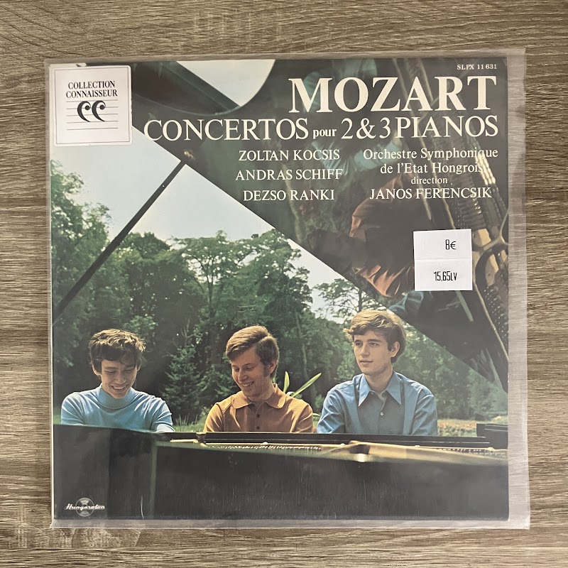 Zoltán Kocsis, András Schiff, Dezső Ránki, Hungarian State Orchestra, János Ferencsik – Mozart – Concertos pour 2 & 3 Pianos