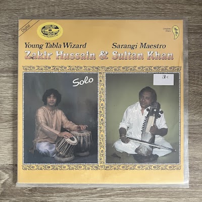 Zakir Hussain And Sultan Khan – Young Tabla Wizard - Sarangi Maestro