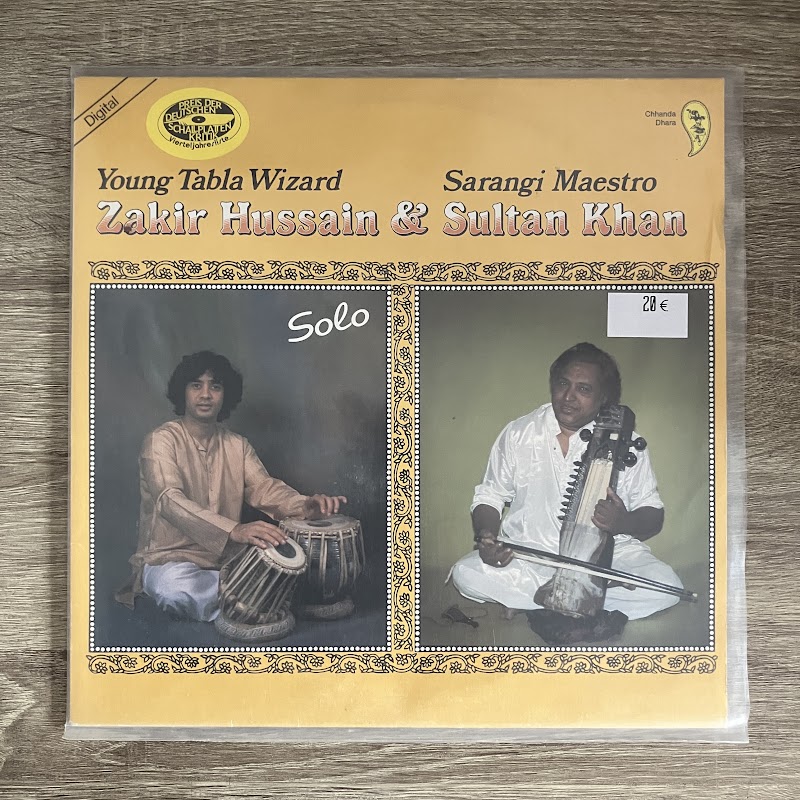 Zakir Hussain And Sultan Khan – Young Tabla Wizard - Sarangi Maestro