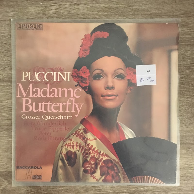 Puccini – Fritz Wunderlich, Trude Eipperle, Peter Roth-Ehrang – Madame Butterfly (Grosser Querschnitt)