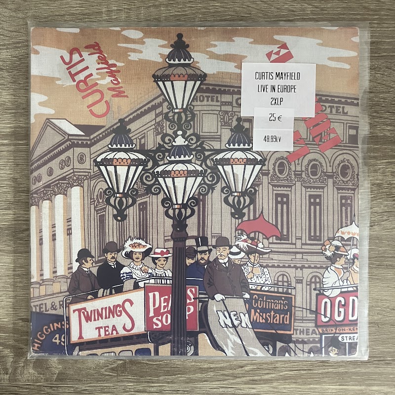 Curtis Mayfield – Live in Europe