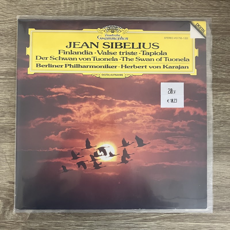 Jean Sibelius  Berliner Philharmoniker, Herbert von Karajan – Finlandia • Valse Triste • Tapiola • Der Schwan Von Tuonela • The Swan Of Tuonela