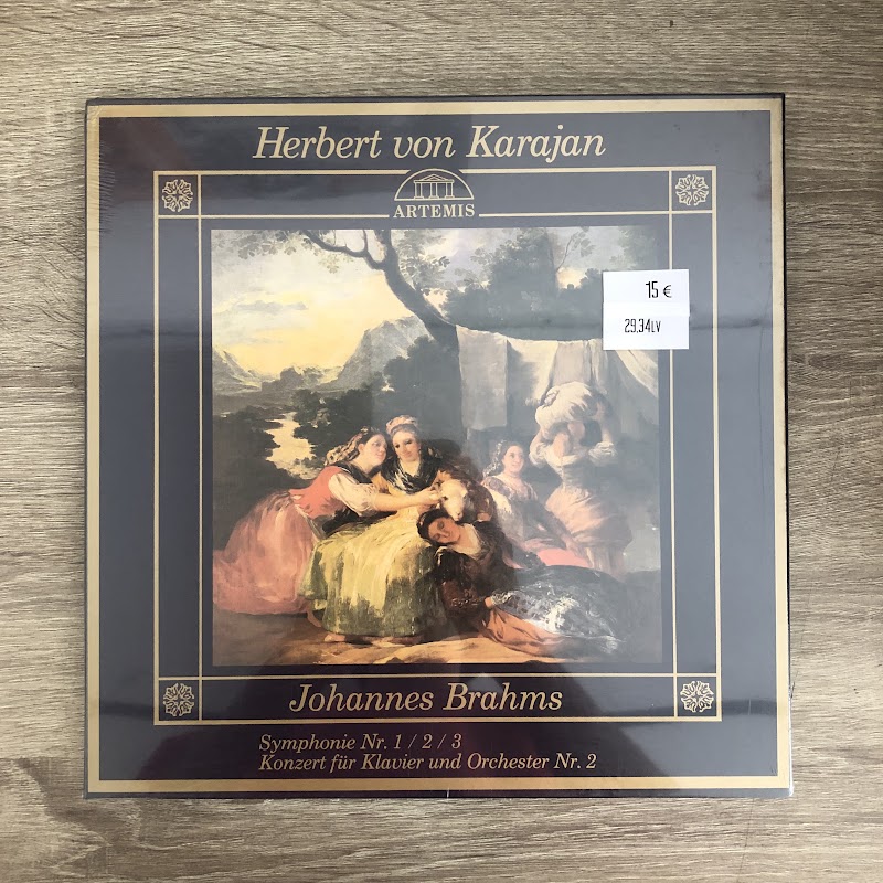 Herbert von Karajan, Johannes Brahms – Symphonie Nr. 123 Konzert Für Klavier Und Orchester Nr. 2